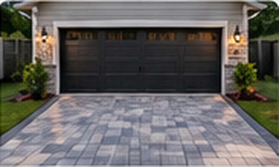 Paver driveway installation in Jacksonville, Florida