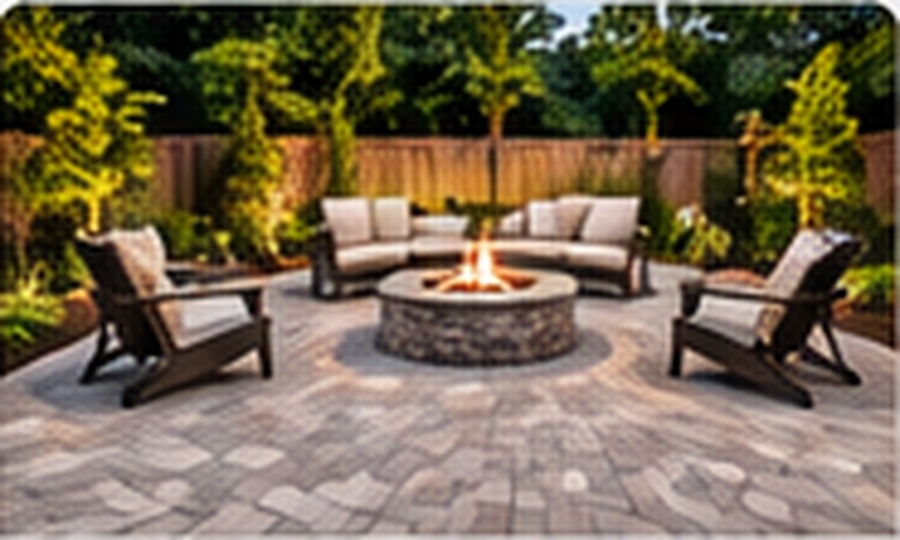 Custom paver patio installation in Jacksonville, Florida